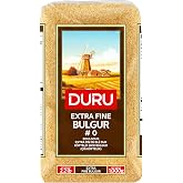 Duru &Ccedil;iğ K&ouml;ftelik Bulgur, 1 kg,%100 Doğal ve Sertifikalı, Y&uuml;ksek Lif ve Protein İ&ccedil;erir, GDO İ&ccedil;ermez, Pirin&ccedil; Alternatifidir