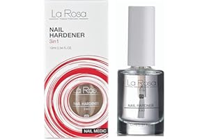‎LA ROSA PRODUCTOS PROFESIONALES La Rosa - Nail Medic - NAIL HARDENER 3in1 - Nagelhärterer 3in1 – 10 ml