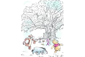 Komar Winnie Pooh Playground, Multicolore, 30 x 40 cm