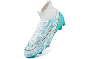 DimaiGlobal Zapatillas de Fútbol Hombre Spike Aire Libre Profesionales Atletismo Entrenamiento Calzado de Fútbol Training Botas de Fútbol Tacos de fútbol Zapatos de Deporte