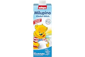 FOXCUP Milupa Milupino Kinder-Milch 12. Monat, tinkfertig, 12er Pack (12 x 1 l)