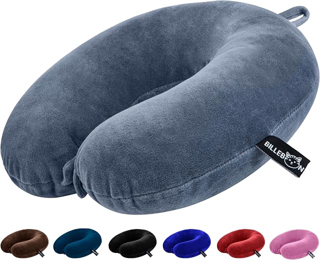 Billebon Premium Neck Pillow for Travelling Airplane Travel Pillow Comfortable Head Rest Neck Holder Pillow (G