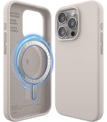 OTOFLY Compatible With IPhone 15 Pro Max Case,[Silky And Soft Touch Series] Premium Soft Liquid Silicone Rubber Full-Body Protective Bumper Case For IPhone 15 Pro Max (Baby Blue - View #11