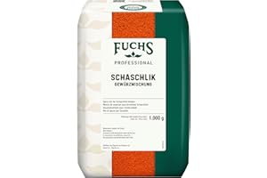 Fuchs Professional - Assaisonnement pour chiche-kebab | Pour assaisonner et mariner de la viande frite ou grillée | Qualité professionnelle pour les gros consommateurs | 1 kg dans un sac recyclable