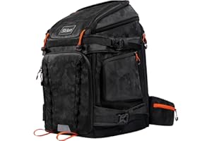 Sklon zaino per scarponi da sci e snowboard - Espansione da 55-65 litri - Zaino impermeabile per sport invernali per trasportare la tua attrezzatura da sci e snowboard con stile