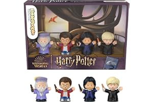Little People Collector Harry Potter and the Half-Blood Prince Special Edition Set for Adults & Fans, 4 Figures in a Display Box, JDG33