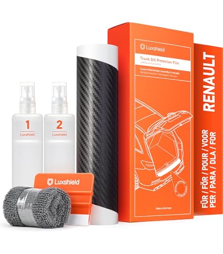 Lot De 4 Protections De Seuil De Porte Pour Renault (Captur, Clio, Megane, Etc.) - Carbone/chrome, Adhésif 3M - 11