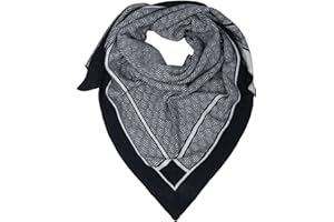 Cashmere Dreams Dreieckstuch mit Kaschmir - Hochwertiger Schal mit Labyrinth für Damen Jungen und Mädchen - XXL Hals-Tuch und Damenschal - Strick-Waren für Sommer und Winter