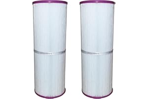 RockWaterAir Blue Whale PRB50 Hot Tub Spa Cartridge Filter x 2 - Replacement for Pleatco PRB50IN, Unicel C-4950, Filbur FC-2390, Darlly SC706, 40506, Great Barrier 8510