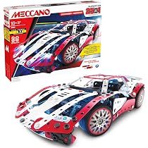 Bandai - Meccano Moto 5 en 1 - Coffret de Construction 5 Modèles - 174 pièces, 2 outils, notice - Kit Activité assemblage moto - Jouet Enfant 8 ans et + - Idée Cadeau ado et collectionneurs - APM20103