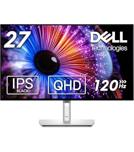 Dell 27 Plus USB-C Monitor - S2725QC, 4K UHD (3840x2160), 120Hz