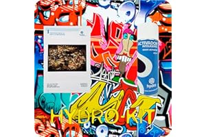 ‎HYDRA WATER TRANSFER PRINTING PROOF WASSERTRANSFERDRUCK STARTERSET - 2 Meter stickerbomb HOT-049 + 400ml Wassertransferdruck Aktivator + Hydro Dipping Bedienungsanleitung. Das wirtschaftlichste wassertransferdruck Kit