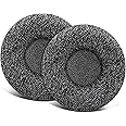 SOULWIT 50mm Ear Pads Cushions Replacement for Jabra Pro 9400/9450/9460/9465/9470/920/925/929/930/935 Headset, Earpads for Jabra Biz 620/1100/1500/1900/2400/2400II/GN2000/UC Voice 550/750 - Grey