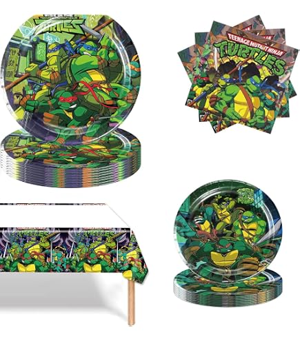 Lot 12 Baguettes à Bulles Tortue Ninja - Accessoires Fête Anniversaire Enfants