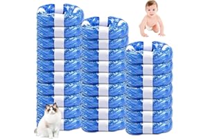 NATNAV 26 Piezas Recambios Cubos de Pañales, 4.5M Bolsa de Relleno para Papelera Pañales Bebe Compatible con Angelcare, con Litter Locker II Recambios