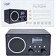 PNI Internet radio DAB and FM RD290 via Wi-Fi, analog FM, Spotify Connect, APP Air Music Control, DLNA and UPnP, Dual Alarm, AUX-in 3.5, Line-out 3.5, 2.4 color screen
