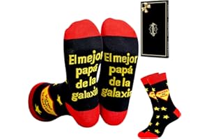 Moyel Ideas Regalo Dia Del Padre Originales Calcetines Papá Regalos 43-46 Regalo Papa Navidad Original Regalo Padre Cumpleaños Regalos para Padres Navidad Feliz Día Del Padre Regalo Original