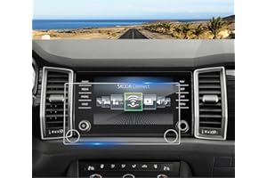 Coleya Protectores de Pantalla para Navegación Compatible con Skoda Kodiaq 2017-2023/Skoda Karoq 2017-2024, Película de Pantalla de Vidrio Templado del GPS 9H Anti-raspado (8 Pulgadas)