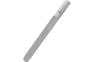 STYVECHALE 8" Nail File Diamond Deb/Dust Coated Coarse/Rough Toenail Files - Rough and Fine Sided Nail Files Podiatry Manicure Autoclavable (8")
