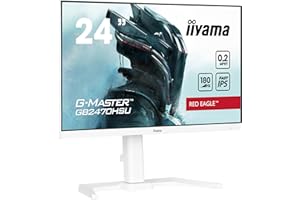 Ecran iiyama 23,8" G-Master Red Eagle, Fast IPS, 1920x1080 @180Hz & 0.2ms MPRT, 300cd, Haut-parleurs, HDMI, DP, USB, Black Tuner, i-Style Colour