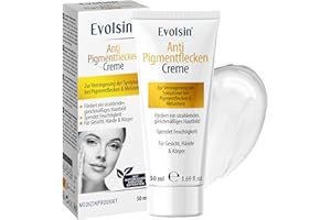 ‎EVOLSIN EVOLSIN® Anti Pigmentflecken Creme | Mit natürlichen Kräuterextrakten gegen Melasma, Altersflecken & Pigmentflecken | Gesicht-, Hals- & Dekolletépflege I Pigmentflecken Entferner Gesicht
