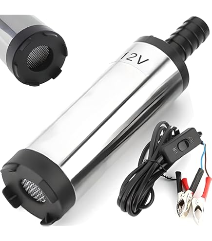 12V Tauchpumpe Aus Edelstahl - Ideal Für Diesel, Wasser & Kerosin