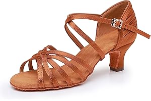 Rosefinch Scarpe da Ballo Latino da Donna Salsa Tango Pratica Professionale Scarpe da Ballo