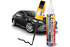 MAKINGTEC Touch Up Paint for Cars - 4 Pcs Black Scratch Repair Pen, Two-in-One Automotive Scratch Remover and Paint Pen