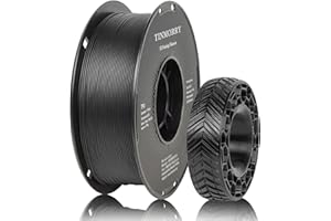 ‎TINMORRY TINMORRY Filament TPU 1,75 mm, elastyczna rolka z miękkiego filamentu do drukarki 3D, szpula 1 kg, 95 A TPU czarny
