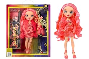 Rainbow High Fashion Doll – PRISCILLA PEREZ - Pink Doll – Fashionable Outfit & 10+ Colourful Play Accessories - For Collectors and Kids Ages 4-12 Years