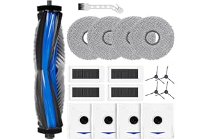 Heykewi Kit di accessori di ricambio per Ecovacs DEEBOT N30 PRO / N30 OMNI / N30 PRO OMNI robot spazzatrice (18 accessori)