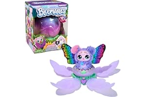 Hatchimals - Bloomables Ma Fleur Magique PuppyFly - Chenille Papillon Double Éclosion À Répéter - Peluches Et Animaux Interactifs - 100 Sons & Réactions - Jouet Enfant 5 Ans Et + - Modèle Aléatoire
