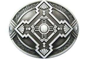Schnalle123 Gürtelschnalle Celtic Keltisch Schild Wikinger Kreuz 3D Optik für Wechselgürtel Gürtel Schnalle Buckle Modell 243