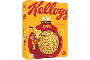 Kellogg's Céréales Miel Pops Cracks 400 g.