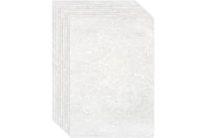 Anvin Mulberry Paper - 50 Sheets, Natural, Semi-Transparent, Off-White, A4 (21x29.7cm), Ideal for Writing, Painting, Card Making, DIY Crafts