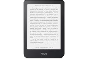 Kobo Clara 2E | eReader | Pantalla táctil antirreflejos de 6” y Alta definición | Reducción de la luz Azul con ComfortLight Pro | Brillo Ajustable | WiFi | 16 GB de Almacenamiento |