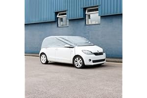 Motionperformance Essentials Small Water Resistant Car Top Cover Grey - Frost & Winter Protector