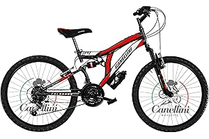 BICICLETTE CANELLINI Vélo Enfant FULL SUSPENSION 24 COLORADO - Roues 24"