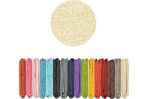 Il Gruppone Passione Casa Telo Arredo Tinta Unita in Cotone Panama Grandfoulard Copridivano Copriletto Sofà Made in Italy - Beige - 2 Posti 280x240