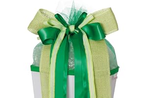 ROTH School Cone Bow Fresh Green - Ready Tied Approx. 50 x 23 cm - First Day of School Bow