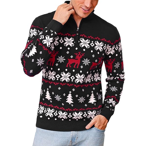 Apollo Foute Kersttrui Heren Met Led Lampjes Kerstman Rood | Underwear