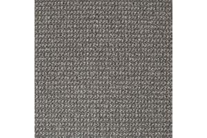247Floors Marbella Hardwearing Loop Pile Carpet Felt Back Stain Resistant (Light Grey, 5m x 4m / 16ft 4" x 13ft 1")