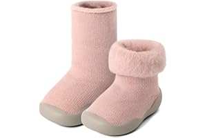 MK MATT KEELY Zapatos Calcetines Invierno Bebé Calzado Barefoot Antideslizantes Niño Niña Zapatos Cálido Primeros Pasos Bebé