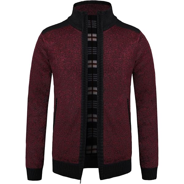 Gebreid vest met ritssluiting Forest | Atlas For Men