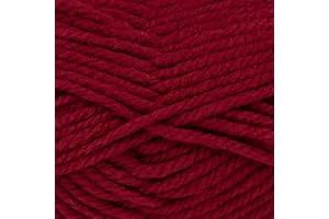 King Cole 643488 - Ovillo de lana merlot supergrueso, 81 m, 100 g