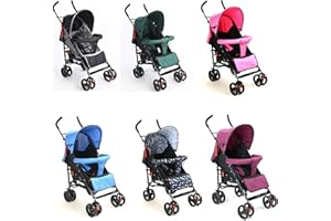Kidmeister S9 Schwarz Liegebuggy Jogger Kinderwagen Kindersportwagen Liegeposition mit mehrfach verstellbarer Rückenlehne, Schwarz