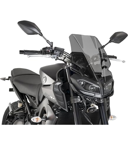 Puig 6489N Windschutzscheibe Naked New Generation – Perfekt Für Die Hypermotard 13-14