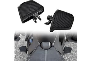 KATIMOTO Wider Larger Extended Brake Pedal for Can Am Ryker, Brake Foot Rest Brake Peg Pedal Broaden Driver Board Footboards for Can-Am Ryker All Models Accessories (2PCS）