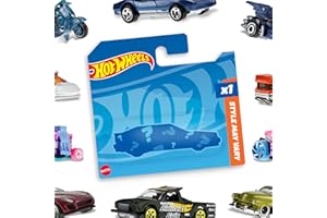 Hot Wheels Basic Car (Assorted Styles, One Random Item), 1:64 Scale Hot Wheels Car for Kids & Collectors, Modern & Classic Vehicles for Play or Display, Plastic & Die-Cast Toy Cars, 05785