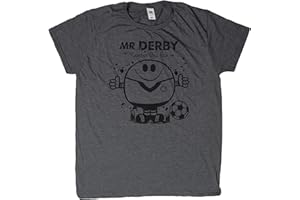 Bomblighters Mr Derby T Shirt Gift for County Football Soccer Fan
